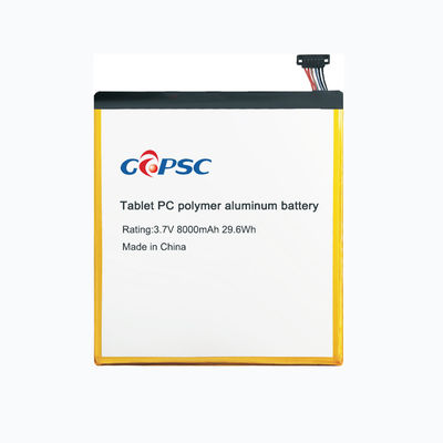 3.7V8000mAh pin nhôm polymer cho máy tính bảng PC