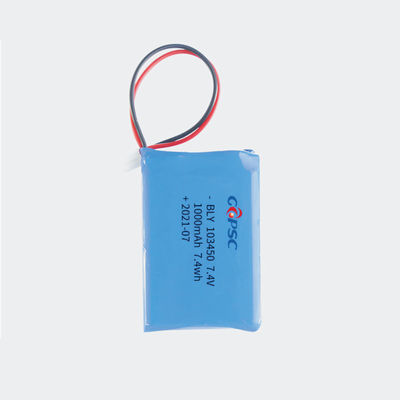 7.4V 1000mAh đồ chơi điện tử pin lithium